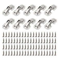 O-ON 90度鉸鏈 77MM 10入 + 螺絲 80入 套組, 1套