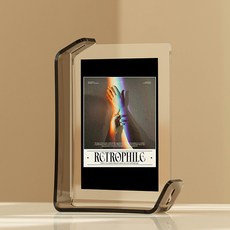 Souplace 彩色半框相框, 1個, 黑色