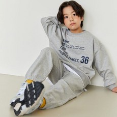 vavkids 童款英文字母印花長袖上衣+長褲組