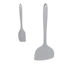 미니 스파츌라 + 다용도 주걱, 그레이, 1개