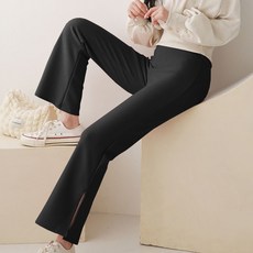 Bori Mom 彈力靴型運動休閒瑜珈褲 孕婦裝 Ze401