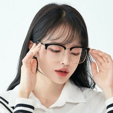 MELACME 大尺寸半框眼鏡框