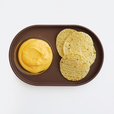 ade.l Ellipse 矽膠托盤, 巧克力棕