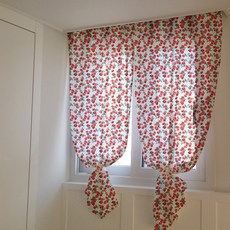 Liberty Rose棉質窗戶型窗簾 2件組, 混合顏色
