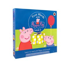 First Words with Peppa Pig Level 3 Paperback 4종 + Activity 4종 영국판