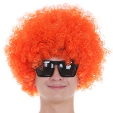 Party09 Jumbo派對假髮, 橘色, 1個