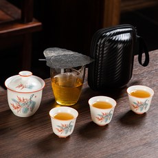 高級陶瓷茶具套組 24 27, 1套, 4種茶