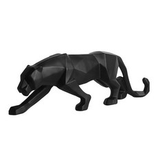 豹 裝飾品 RK_322, 黑色, 1個