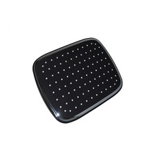 頂噴淋浴蓮蓬頭 方形, 1個, 黑色