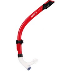 Squalo 乾式中心呼吸管 3, 紅色