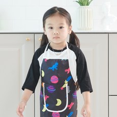 BEBE CHOUETTE 兒童圖案防水圍裙