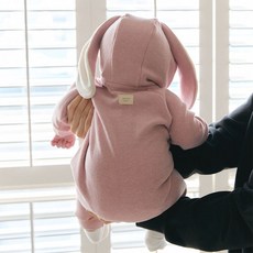 앙앙기저귀케익 유아용 나의 작고 귀여운 토끼 우주복