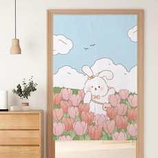 Alleophom 兔子花園門簾, 鬱金香