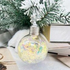 透明彩球造型聖誕樹裝飾 A款, 混合顏色