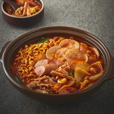 앙트레 우삼겹 부대전골 2인분 밀키트, 640g, 1개
