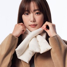 오플랑 겨울 클래식 심플 소프트 경량다운 패딩목도리 O34M005