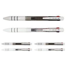 Pinkfoot Slim Ball 3色原子筆 0.7mm 2款 各3支組, 混色, 1組