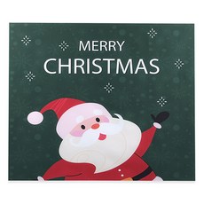 PARTYHAE 聖誕節可愛聖誕老人掛布, 綠色