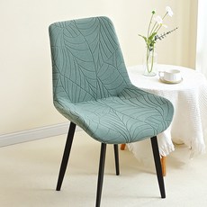 알럽홈 가정용 식탁 곡선형 의자 커버 L261-0110FR, TYPE 3, 1개