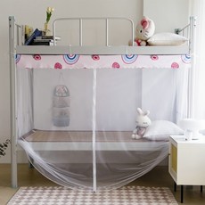 Sonio Sweet Dream 床用方形蚊帳 拉鍊門, 06 草莓 拉鍊式