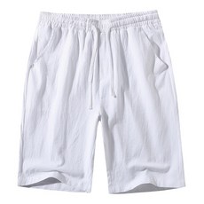 男士透氣 Market A 亞麻休閒彩色短褲