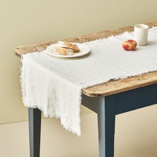 de Buyer 畢耶 Charvet Edition 科羅拉多桌旗, 白色, 1個, 50 x 180 cm