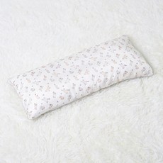ahtty blanc 涼感人造絲寬版嬰兒枕, 愛心貓