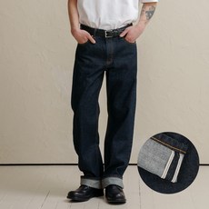 DENMADE 男款 selvedge 寬版 牛仔褲 DEN0961