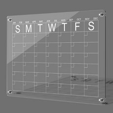 Mandeul Habi 冰箱磁吸式留言板 01 月曆, 壓克力