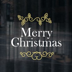 聖誕節字母裝飾貼紙, 05