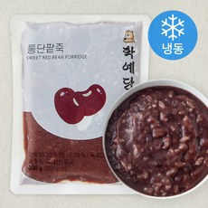 학예당 통단팥죽 (냉동), 300g, 1개