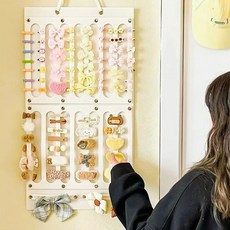 Apnal & 髮夾髮飾收納架, 象牙白, 1個