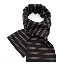 About Tie男款Fred基本款條紋圍巾