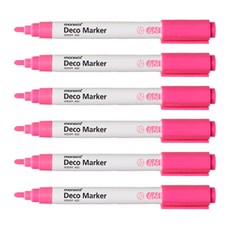 monAmi DECO MARKER 460, 6個