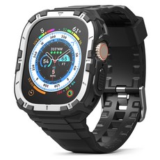 Ringke Apple Watch Ultra Fusion X 防護錶帶一體式保護殼, 白色