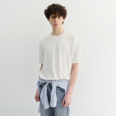 Dunst 男士亞麻圓領針織衫 UDSW6B128