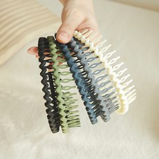 Tamsaa 梳齒固定日常髮箍 5件組