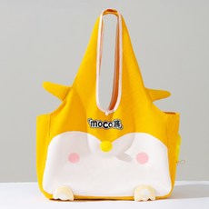 ARTIPET 寵物可愛單肩露臉肩背包, 1個, 黃色