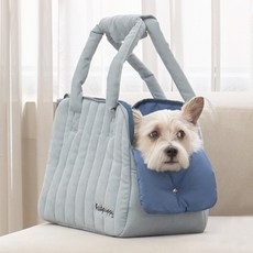 REDPUPPY 寵物格拉迪亞移動提籠, 粉藍色, 1個