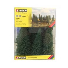 NOCH 複製品 18 毫米樅樹微型立體模型 246403DI, 混色