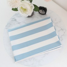 Econihouse 粗線條布料, 藍色, 1個