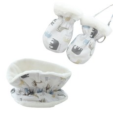 ggoom duboo 孩童冬季保暖脖圍+手套組