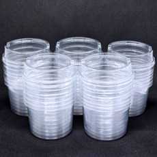 Urban Flare 圓形提拉米蘇蛋糕容器 250ml, 1套, 100個