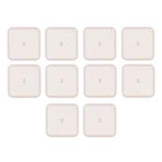Timbros 矽膠排水孔蓋濾網 象牙白, 10個