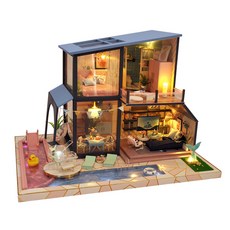 人魚滿屋DIY迷你屋, 混色