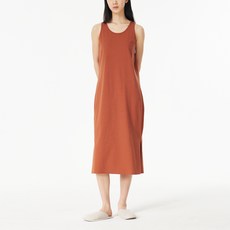 JAJU 女款智慧棉無袖連身睡裙