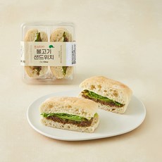 프레밀 포카치아 불고기 샌드위치, 220g, 1개