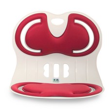 청심의자 컴포터블 커브와이드 패밀리 의자 C60, 레드