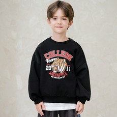 andiapple 兒童WILD TEAM超厚刷毛大學T