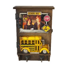 케이디와이 액자 보관함 걸이 메탈 엔틱 인테리어 소품 K-83, 혼합색상